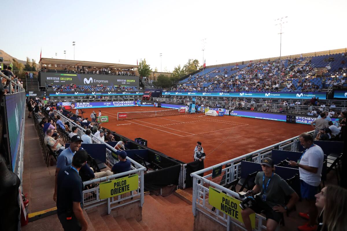 Se definieron los cruces de cuartos de final del ATP 250 Santiago.