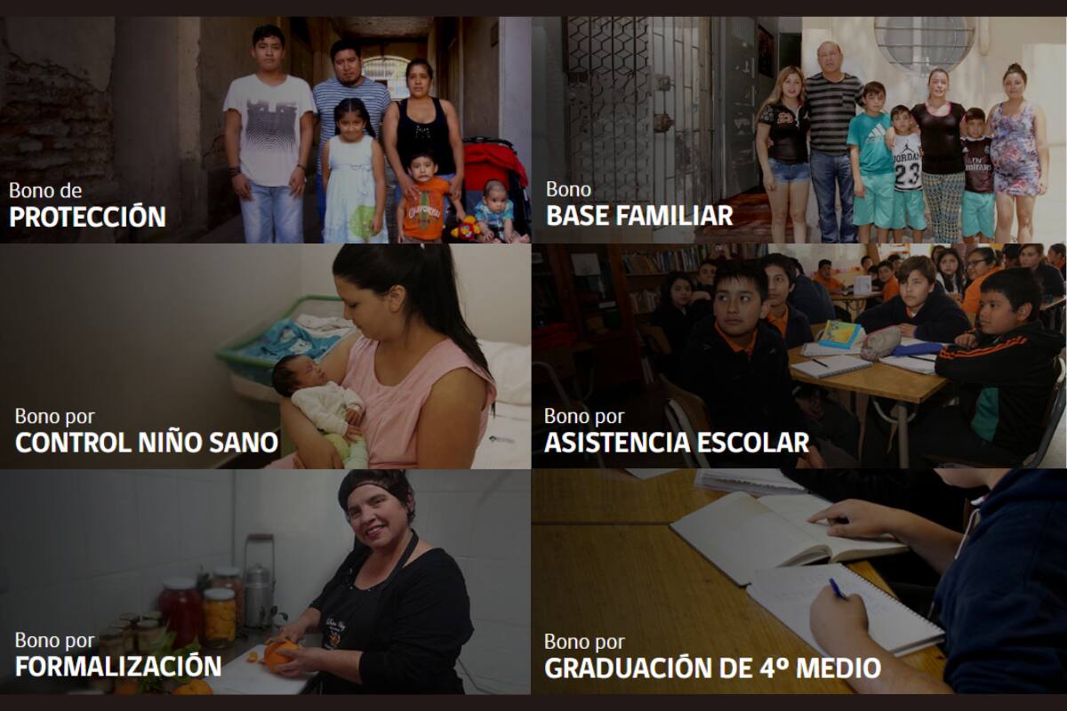 Estos son los bonos que entrega el subsistema de Protección Social.