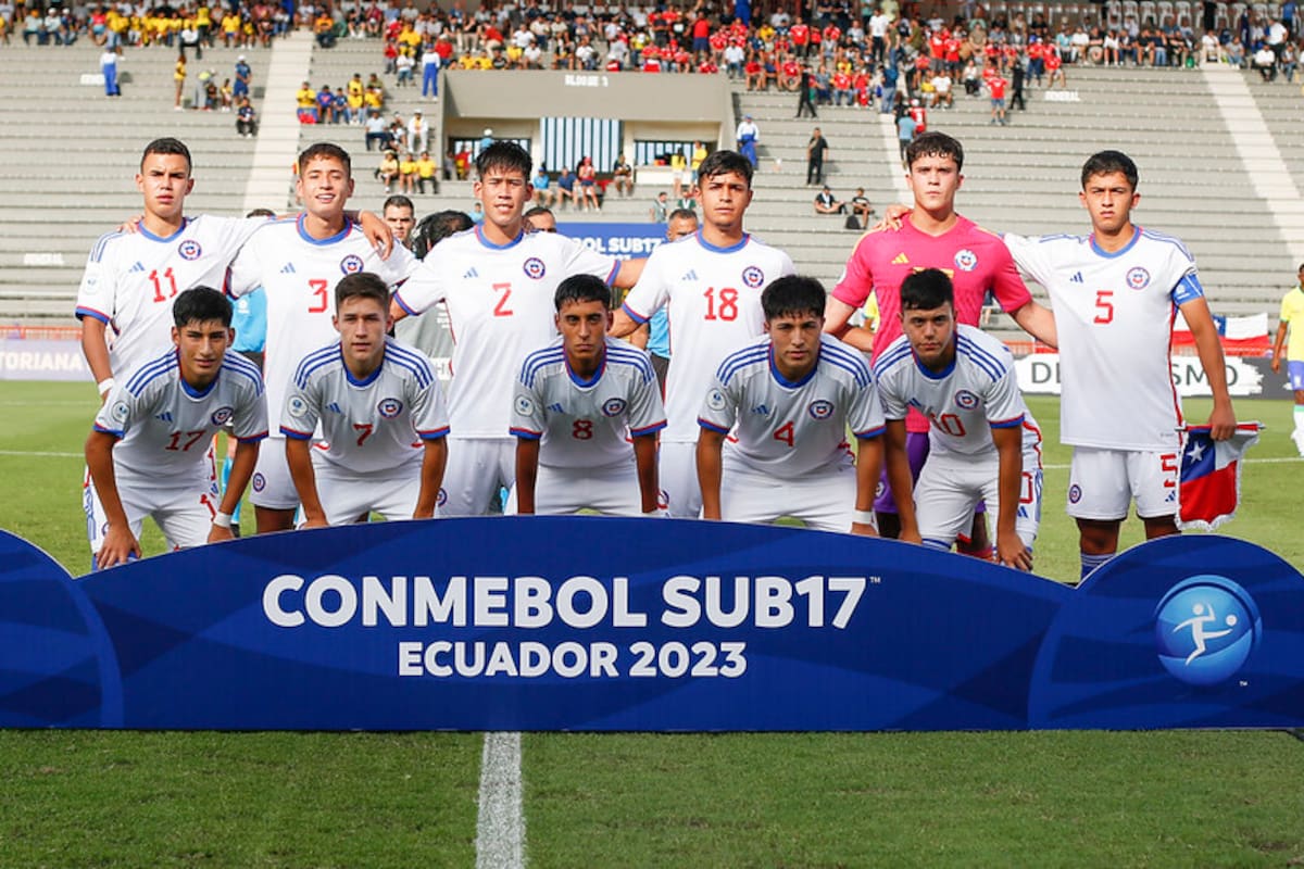 El fixture de La Roja Sub-17 en el hexagonal final del Sudamericano. Foto: Conmebol.