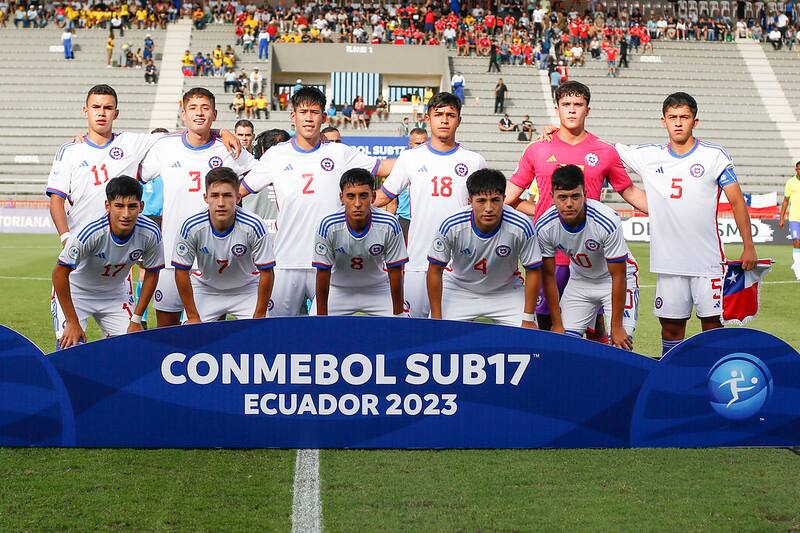 El fixture de La Roja Sub-17 en el hexagonal final del Sudamericano. Foto: Conmebol.