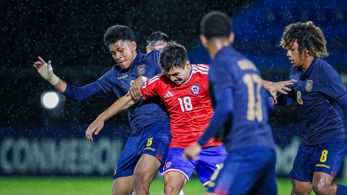 Chile Sub 17 cayó ante Ecuador y su clasificación al Mundial se definirá en el repechaje