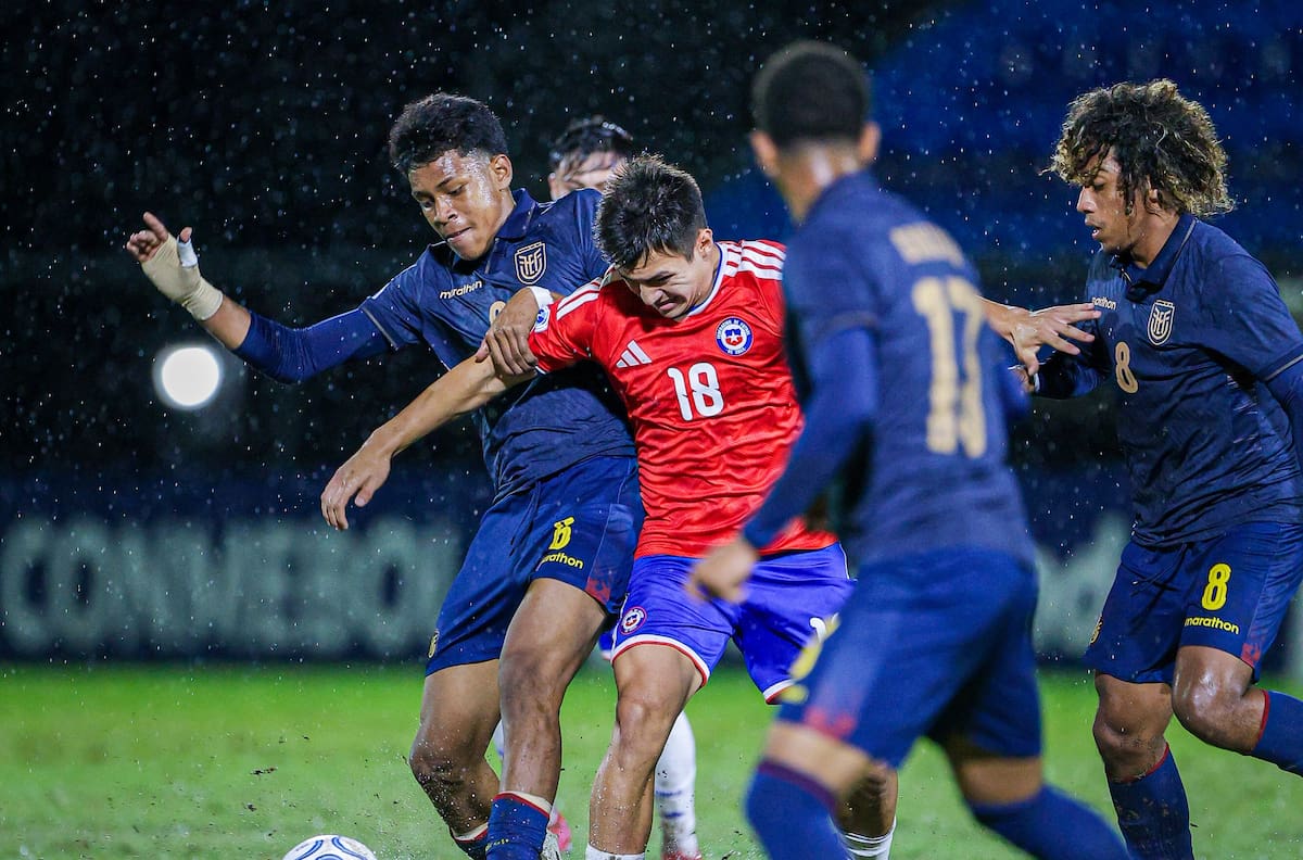 Chile Sub 17 cayó ante Ecuador y su clasificación al Mundial se definirá en el repechaje