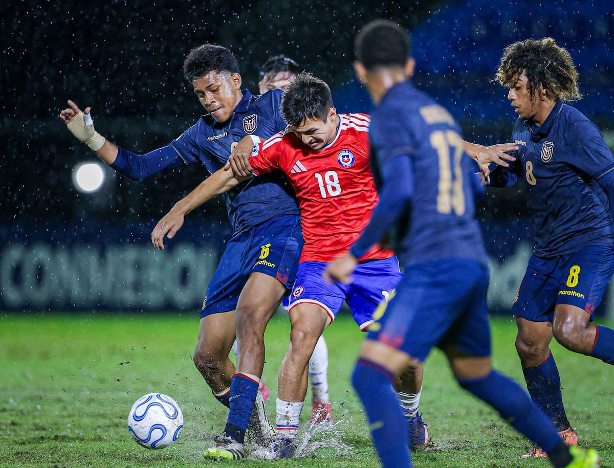 La Roja cayó por 3-1 ante Ecuador y deberá ir al repechaje. Foto: Richard Ramirez - Comunicaciones FFCh
