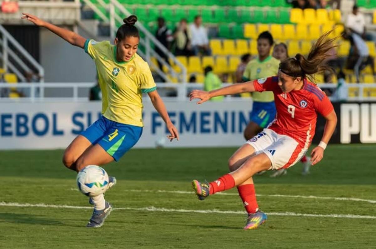 le jugó de igual a igual a Brasil en el Sudamericano. Foto: @LaRoja.