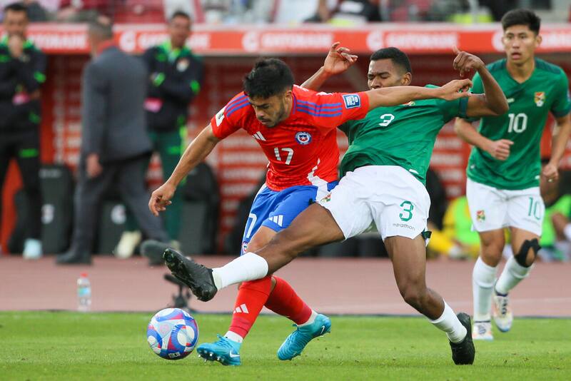 Chile vs. Bolivia por Eliminatorias Sudamericanas. Foto: Aton.