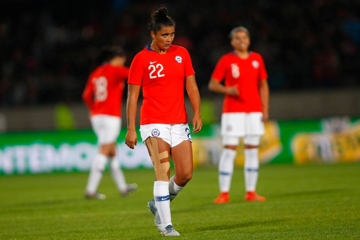 Chile vs Colombia, preparatorio Mundial femenino Francia 2019.
