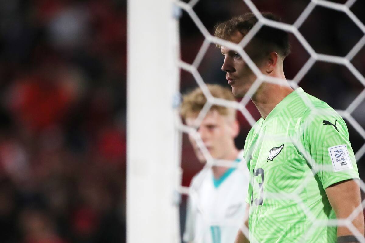 El jugador de Nueva Zelanda, Henry Gray, durante un partido del Grupo A de la cita mundialista.