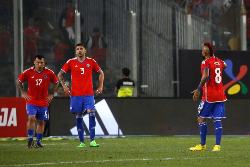 La Roja en el Estadio Monumental.