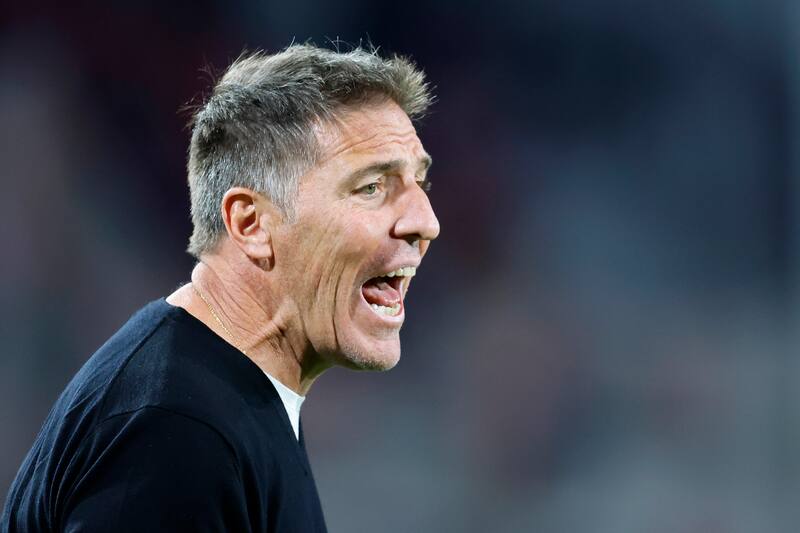 El entrenador de la seleccion chilena Eduardo Berizzo.
