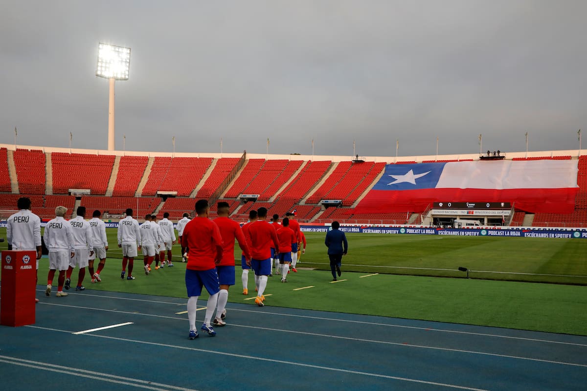 fue el último partido que La Roja jugó en el Estadio Nacional, el 13 de noviembre de 2020. Foto: Agencia Aton.