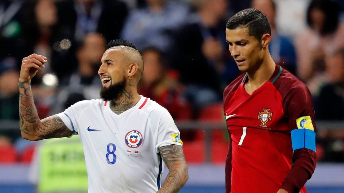 Tras la caída del partido con España: Chile agenda amistoso contra la Portugal de Cristiano Ronaldo