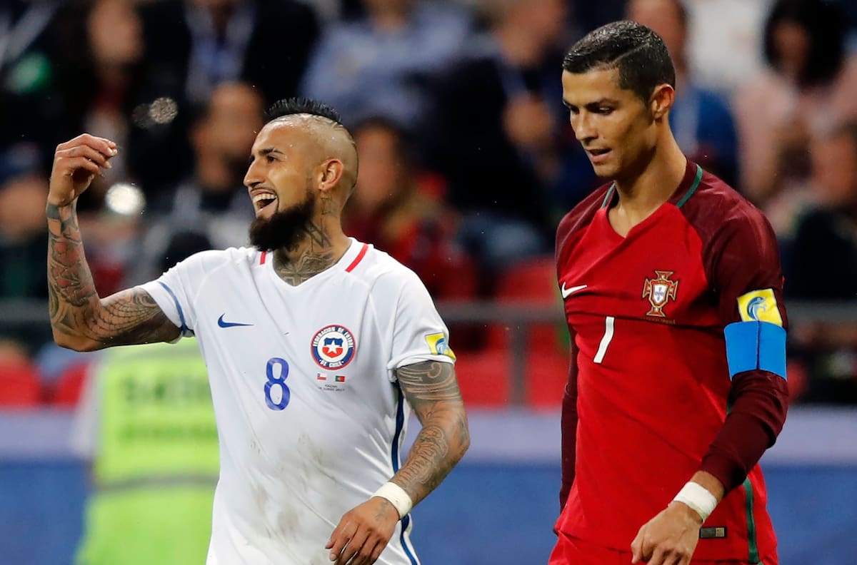 Tras la caída del partido con España: Chile agenda amistoso contra la Portugal de Cristiano Ronaldo
