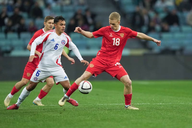 La Roja venció a Rusia en Sochi. Foto: Agencia ATON.