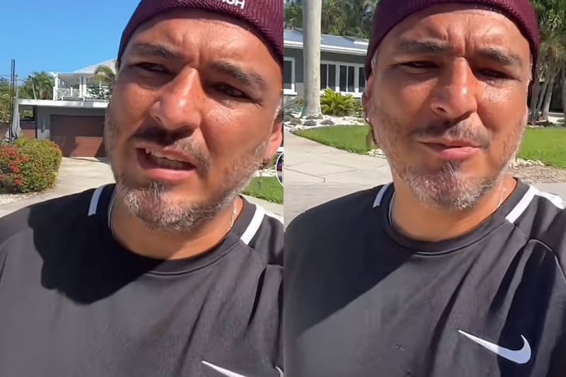 El hombre trabaja con su familia limpiando lujosas propiedades. Créditos: @hulk___22