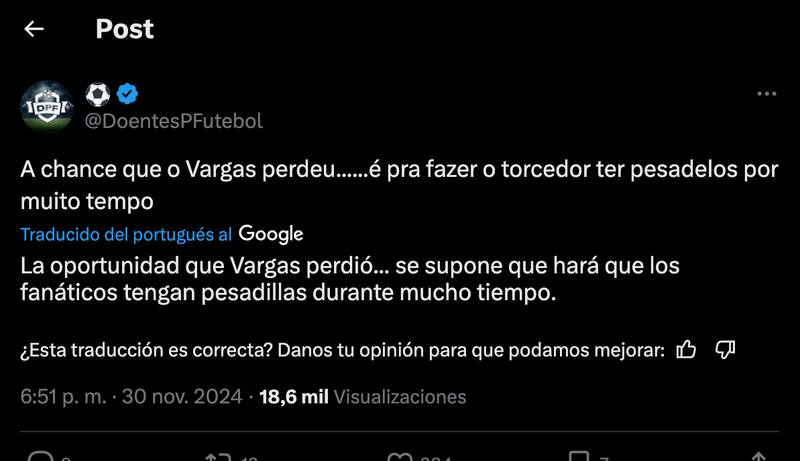 Eduardo Vargas fue criticado por los hinchas del Atlético Mineiro.