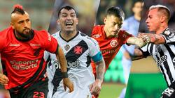 Arturo Vidal, Charles Aránguiz, Gary Medel y Eduardo Vargas encabezan singular ranking en el Brasileirao