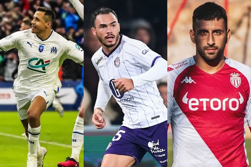 Alexis Sánchez, Gabriel Suazo y Guillermo Maripán son los mejores pagados de sus equipos.