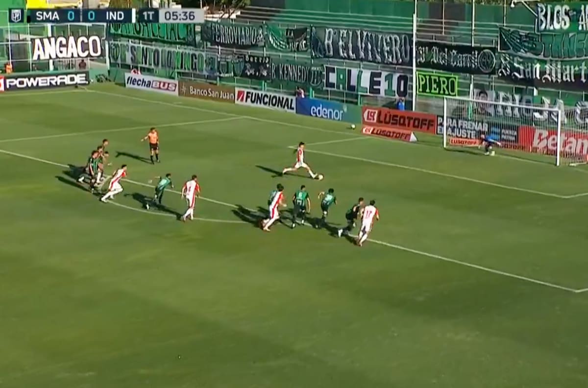 Sigue la pesadilla para Pablo Galdames en Independiente: falló este penal