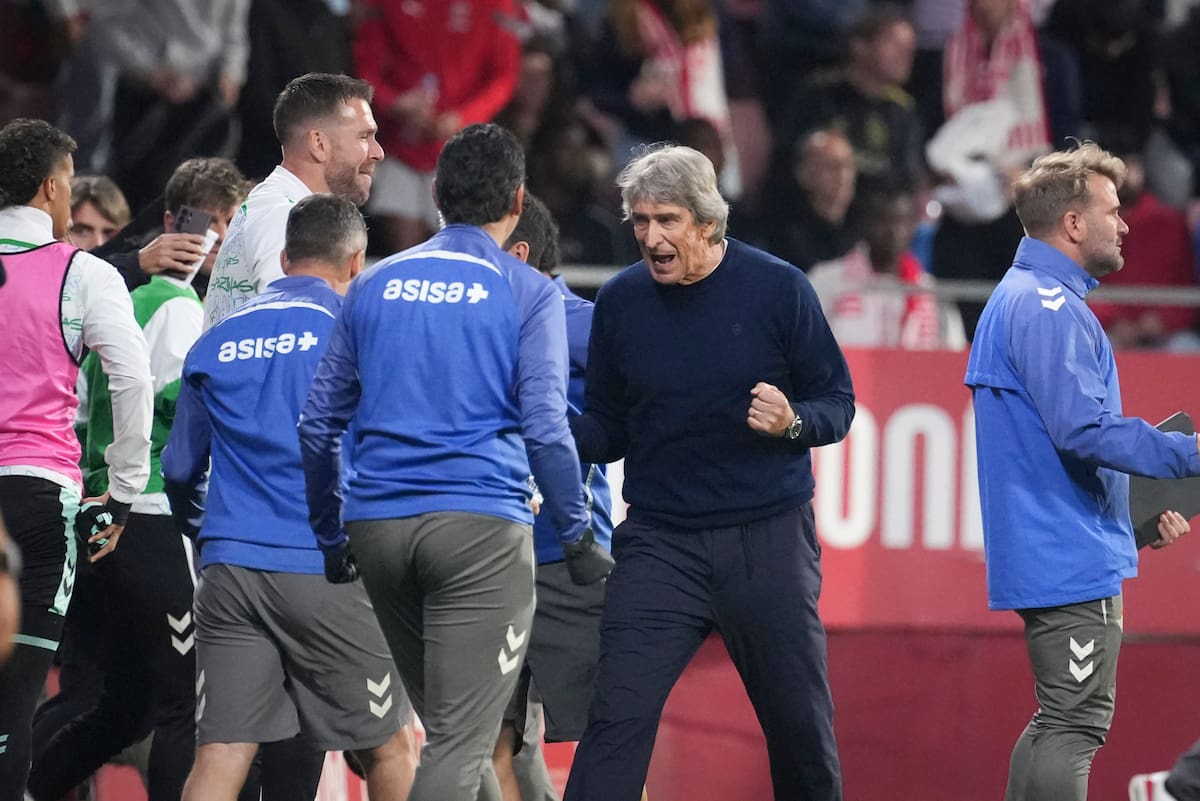 Pellegrini recibió la ayuda que esperaba para hacer historia en el Betis 21 años después . Foto: Agencia EFE.