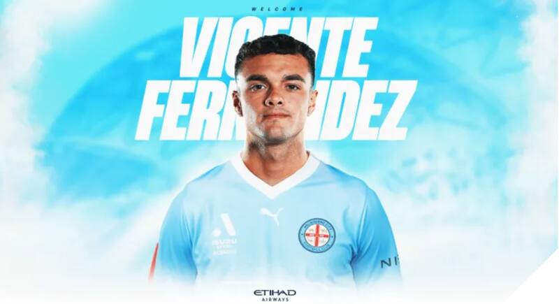 Vicente Fernández, ex Universidad de Chile, fue oficializado en el Melbourne City.