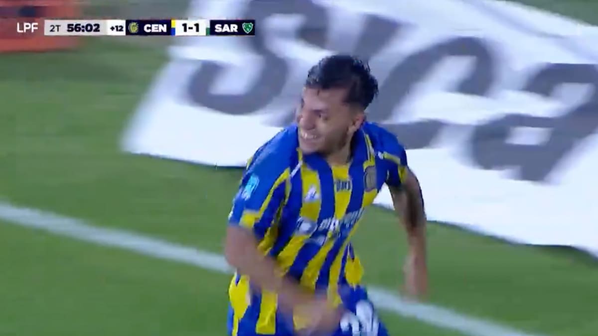 VIDEO | Al último minuto: Vicente Pizarro marcó su primer gol en Argentina y desató la locura en Rosario