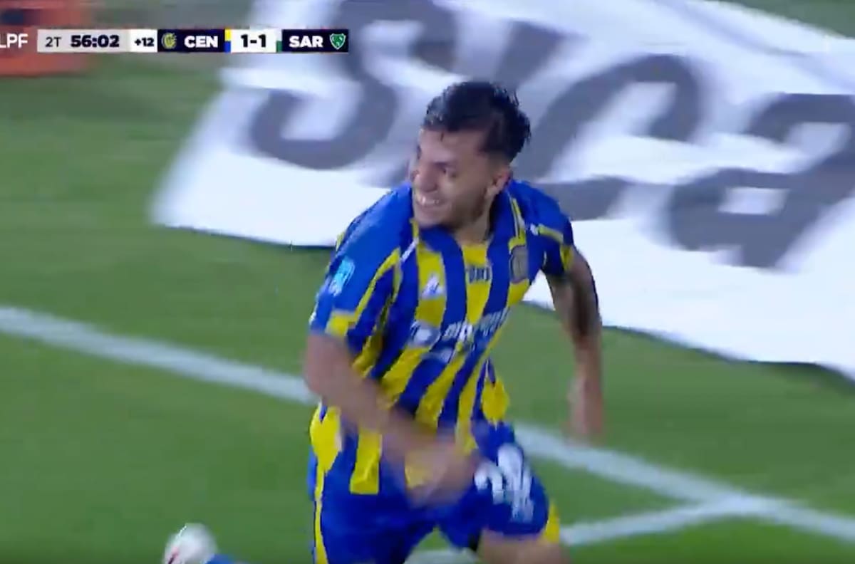 VIDEO | Al último minuto: Vicente Pizarro marcó su primer gol en Argentina y desató la locura en Rosario