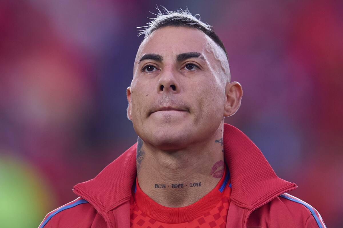Eduardo Vargas en la Copa América. Foto: Aton.