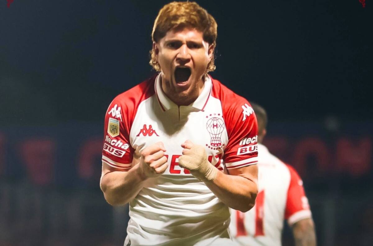 ¿Lo extrañan en Colo Colo? El gol de Leo Gil en Argentina para darle el triunfo a Huracán