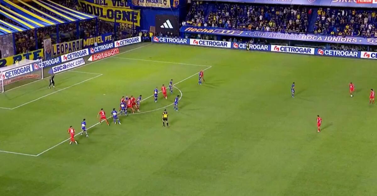 El golazo de Matías Marín a Boca Juniors.