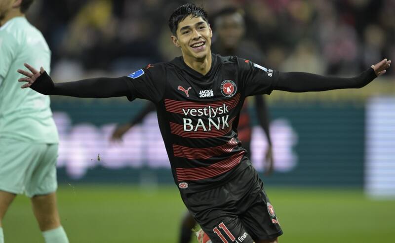 Darío Osorio brilla en el FC Midtjylland.