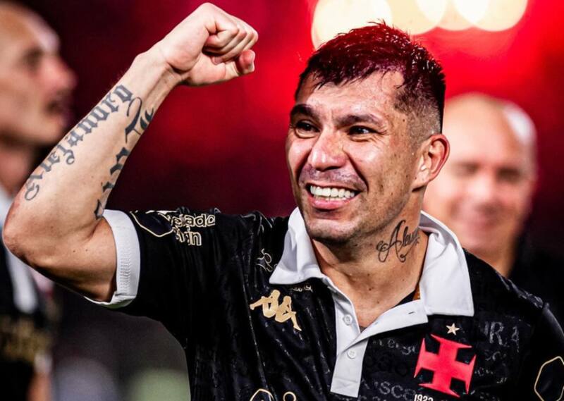 Gary Medel capitaneará al Vasco da Gama en el Brasileirao 2024.