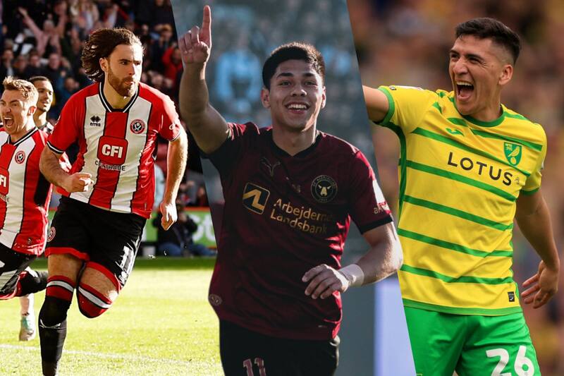 Ben Brereton, Darío Osorio y Marcelino Núñez.