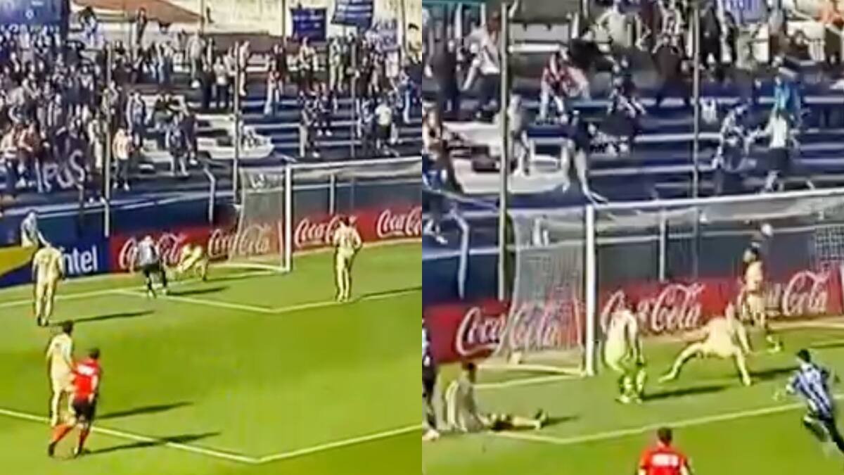 VIDEO: Brayan Cortés y su garrafal error en empate de Peñarol ante Liverpool