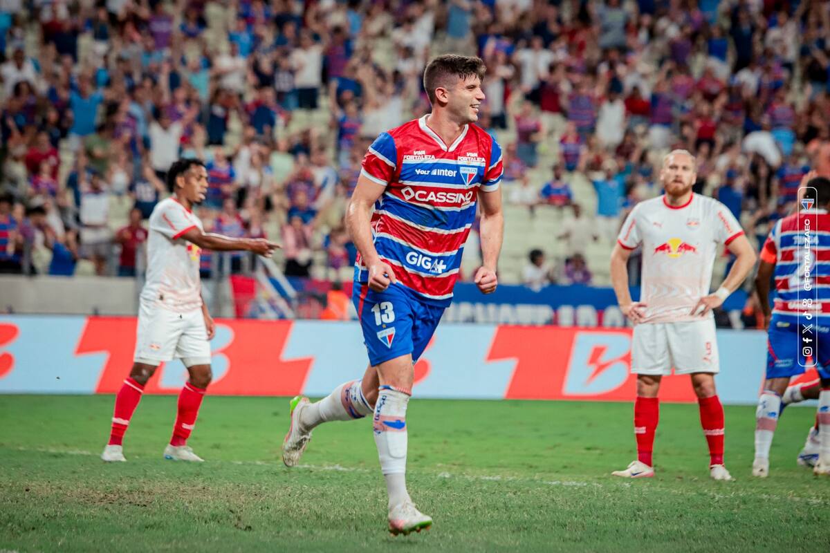 Podría ser compañero de Neymar: Benjamin Kuscevic está muy cerca de fichar en Santos Foto: @FortalezaEC.