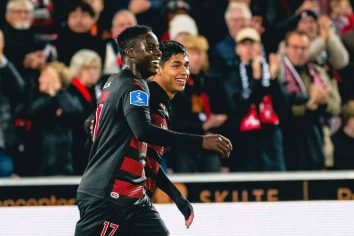 Darío Osorio y Franculino Djú, la dupla letal del Midtjylland danés.