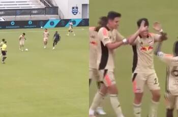 VIDEO | ¡Golazo! Marcelo Morales anotó su primer tanto en el New York Red Bulls