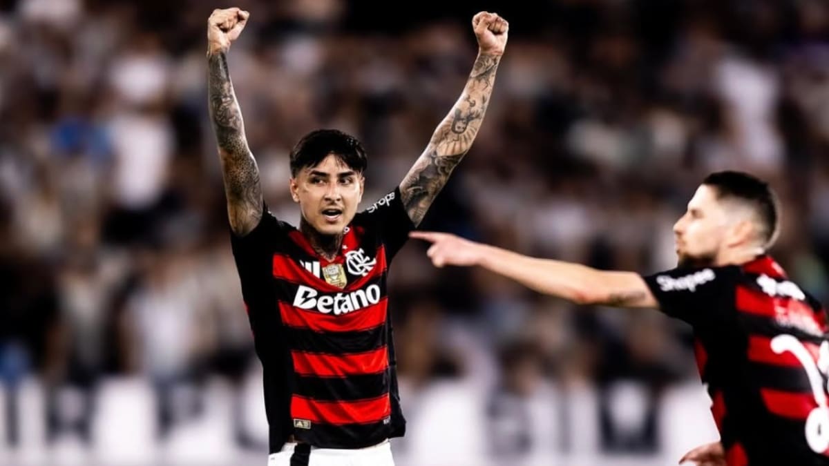 Erick Pulgar completa un año dorado: campeón de la Copa Libertadores y ahora del Brasileirao con Flamengo