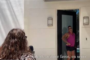 “¡Sale de acá, voy a llamar a la policía!”: El tenso cruce entre Conty Ganem y Chino Ríos