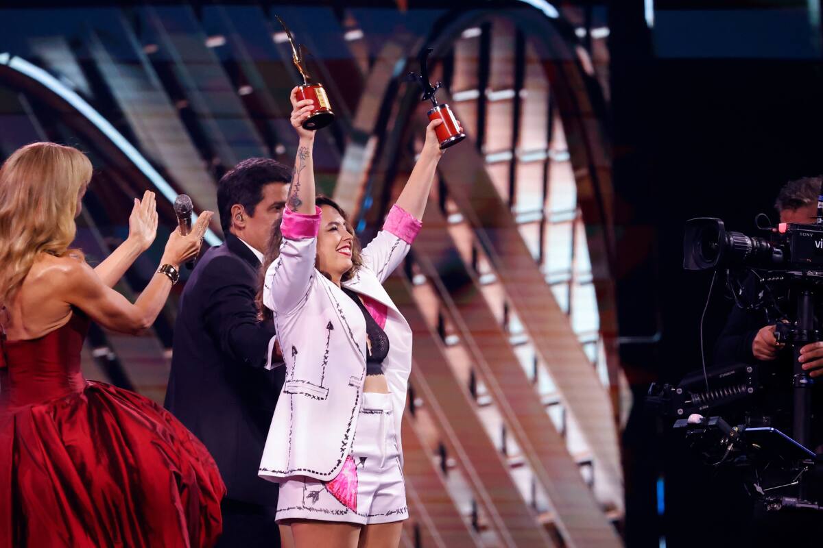 La humorista fue la más vista por el Festival de Viña 2025. / Créditos: Aton.