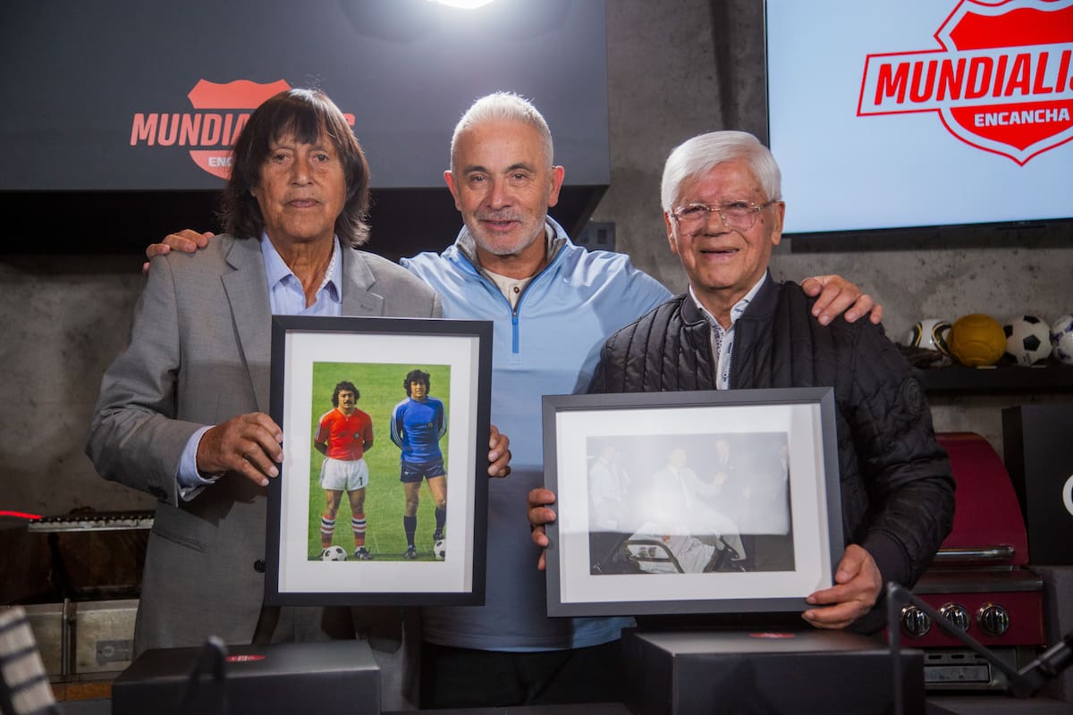 Los históricos contaron sus vivencias con La Roja.