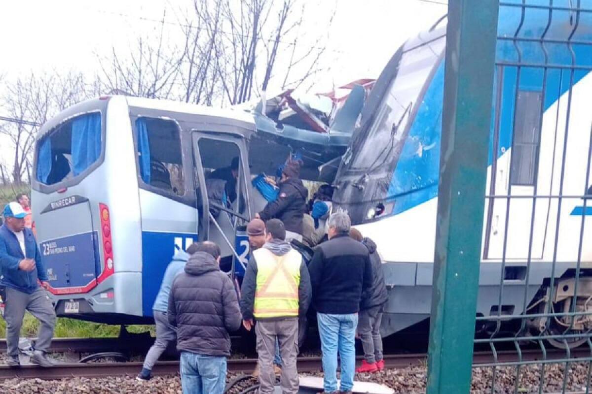 El accidente se produjo en horas de la mañana.