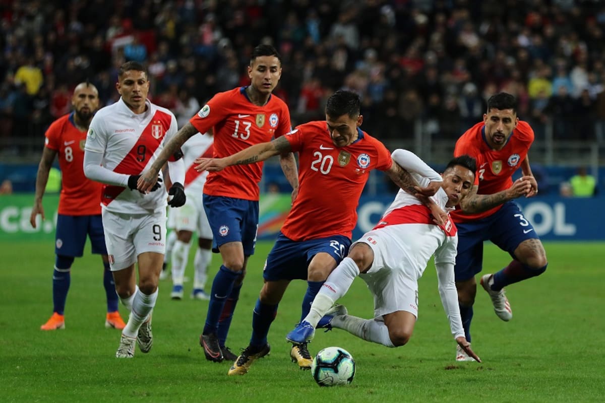 Chile vs Perú, Copa América 2019. Foto: Max Peixoto/Dia Esportivo/Photosport