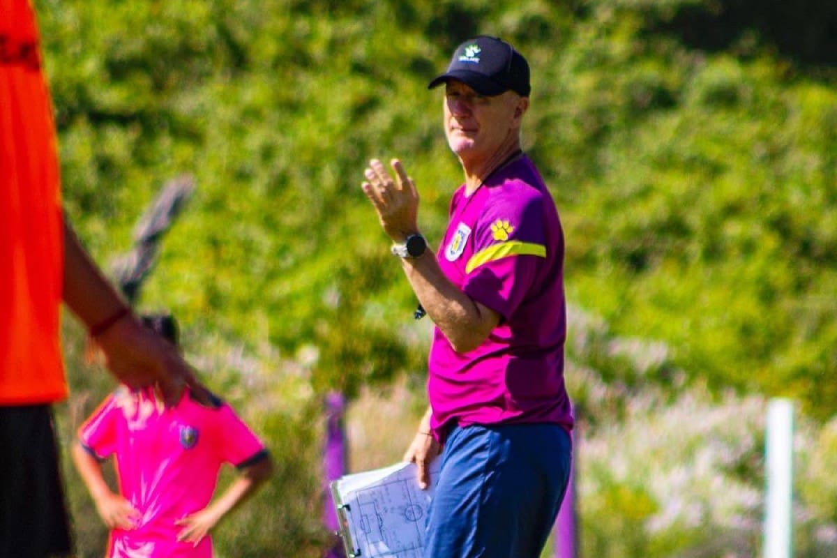 Christian Lovrincevich, entrenador de Deportes Concepción.