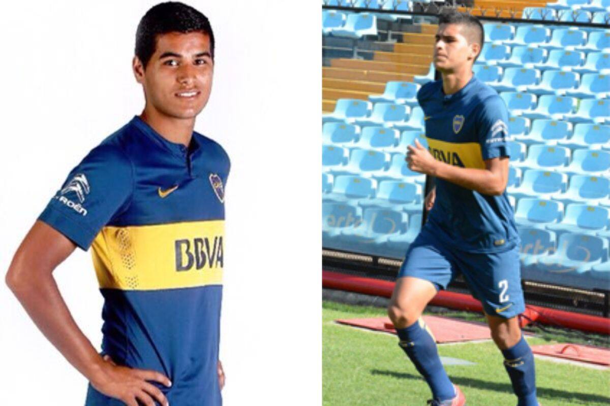 Christian Moreno es formado en Boca Juniors.