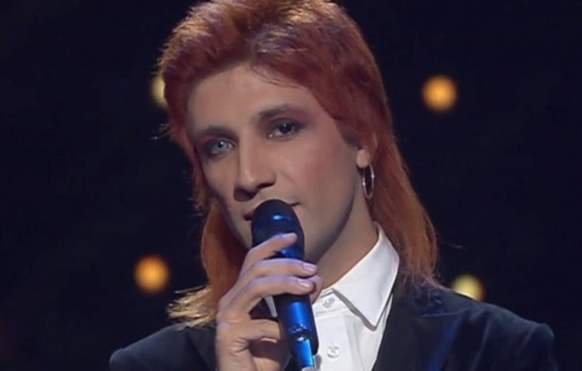 tributa a David Bowie. Créditos: TVN