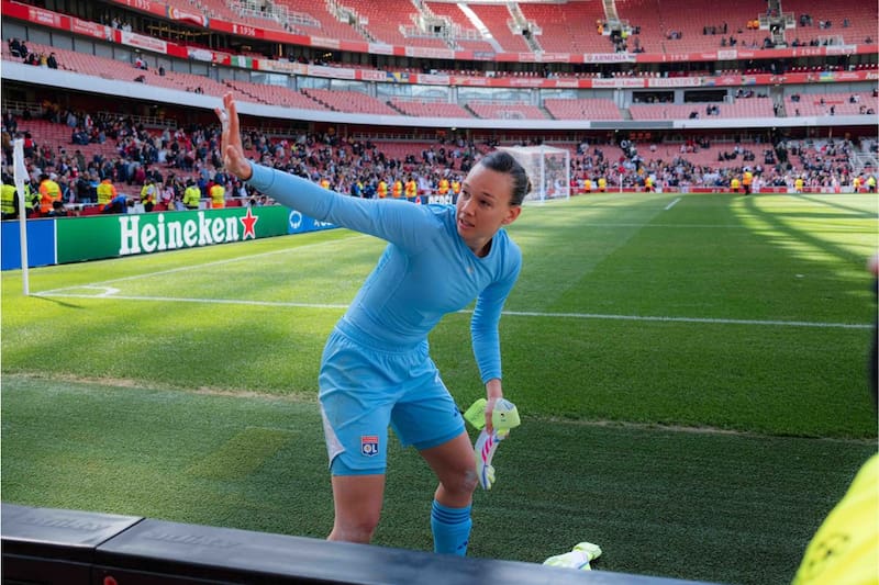 buscará acceder a la gran final de la champions league 2024/25. Foto: Twitter OL Féminin.