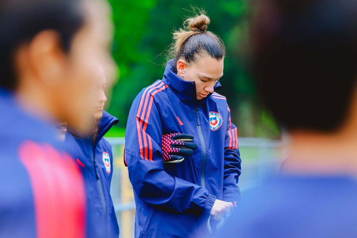 Christiane Endler, la única "europea" que sería titular contra Argentina. Foto: Comunicaciones / ANFP.