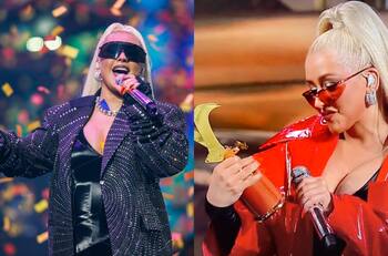 “¿Y este pájaro?”: Los memes y reacciones que dejó el show de Christina Aguilera en Viña 2023