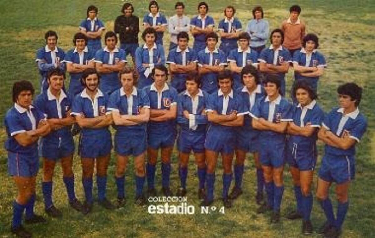Y el equipo de la U en 1973