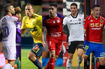 Los 5 viejos cracks que dejaron el fútbol chileno y buscarán su lugar en la Primera B de Argentina